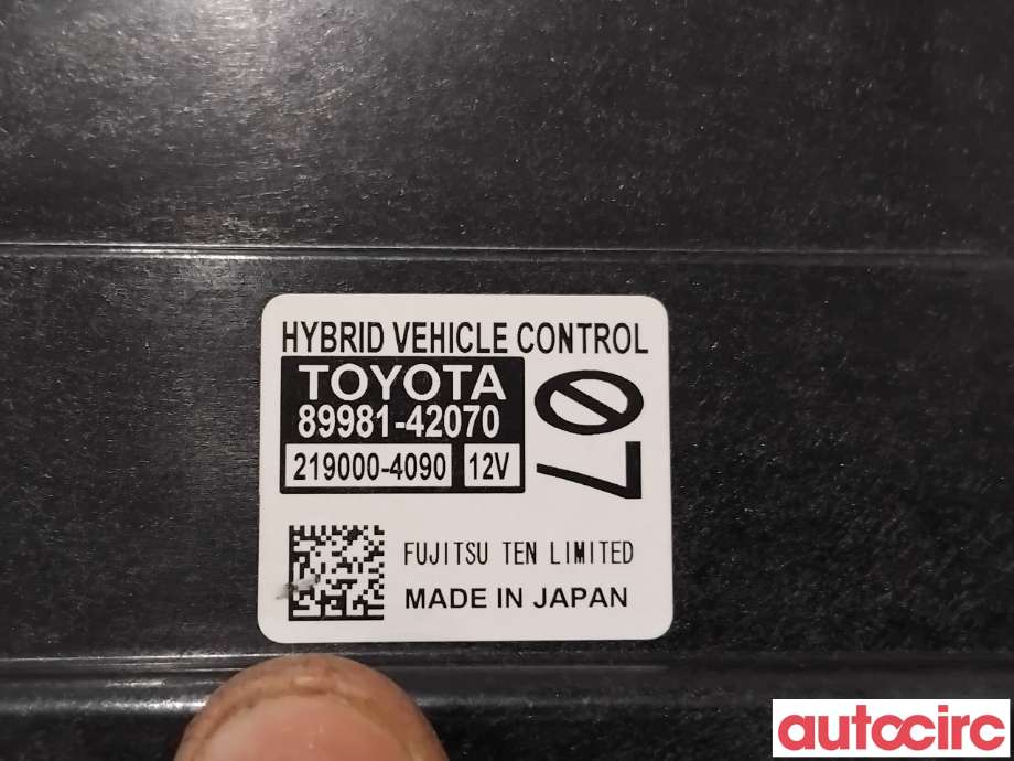 Styreenhet diverse til Toyota RAV4 2016-2019 (Type IV, Fase 2)  (TOYOTA|8998142070|219000-4090|89981-42070)