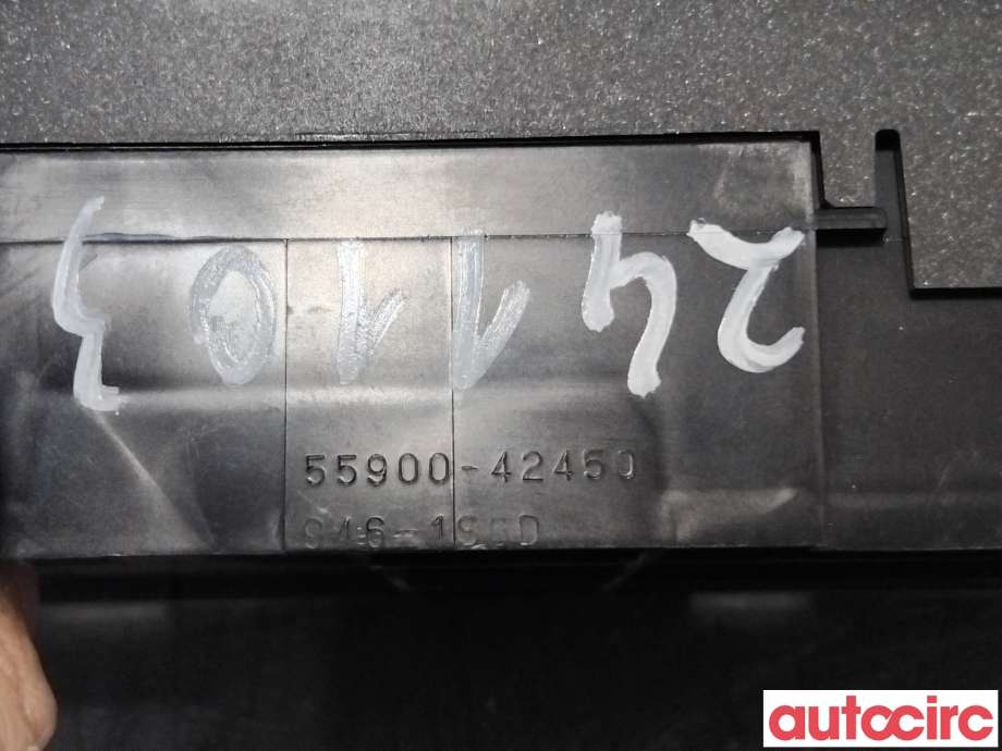 Varmeapparat betjening til Toyota RAV4 2016-2019 (Type IV, Fase 2)  (TOYOTA|5590042450||55900-42450)