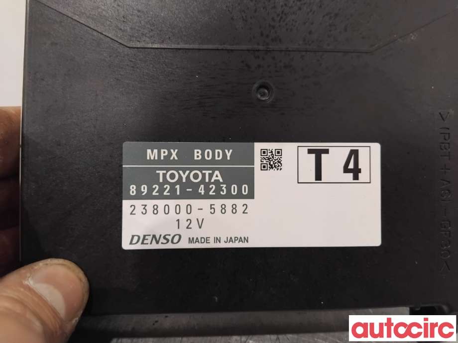 Styreenhet diverse til Toyota RAV4 2016-2019 (Type IV, Fase 2)  (TOYOTA|892204AD70|238000-5882|89221-42300)