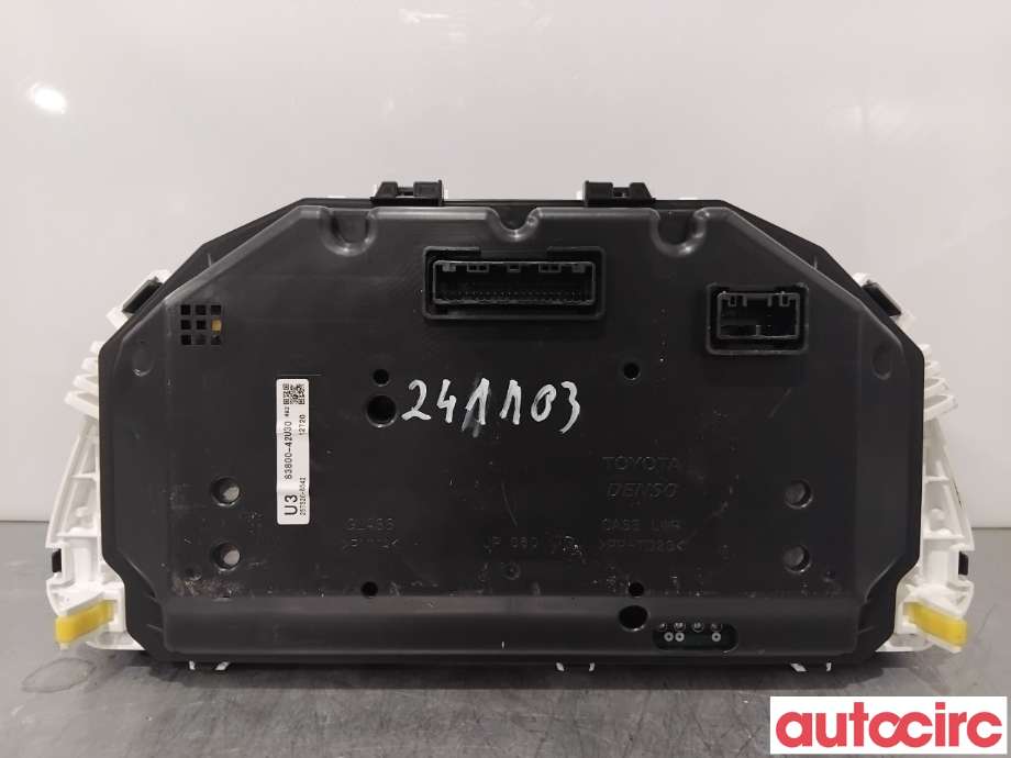 Instrumentpanel til Toyota RAV4 2016-2019 (Type IV, Fase 2) (TOYOTA|8380042U30|257520-8542|83800-42U30)