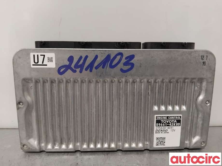 Styreenhet motor til Toyota RAV4 2016-2019 (Type IV, Fase 2)  (TOYOTA|8966142K80|275600-8041|89661-42K80)