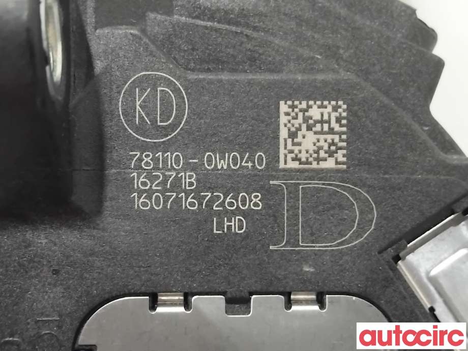 Pedal gass til Toyota RAV4 2016-2019 (Type IV, Fase 2)  (TOYOTA|781100W040||78110-0W040)