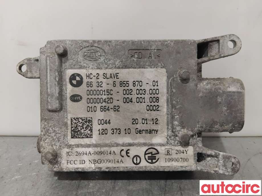 Sensor radar til BMW 5-Serie 2010-2017 (F10/F11) (F10/F11) (BMW|66326880094|0110664-62|6632-6855870)