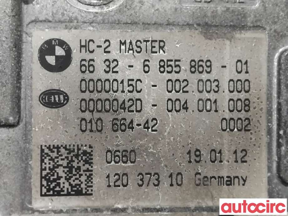 Sensor radar til BMW 5-Serie 2010-2017 (F10/F11) (F10/F11) (BMW|66326880093|010664-42|6632-6855869)