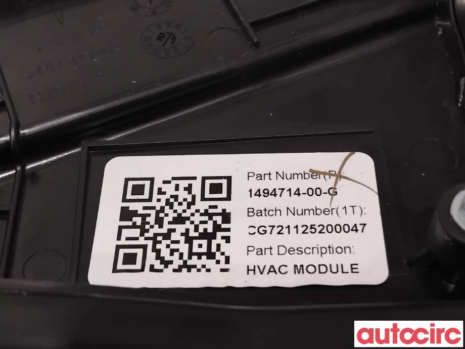 Diverse deler til Tesla Model 3 2018-2023 (Fase 1)  (TESLA|1494714-20-I||1494714-00-G)