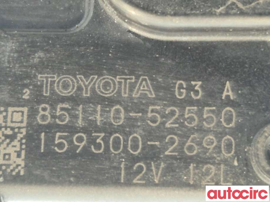 Viskermotor frontrute til Toyota Urban Cruiser 2009-2014  (TOYOTA|8511052550|159300-2690|85110-52550)