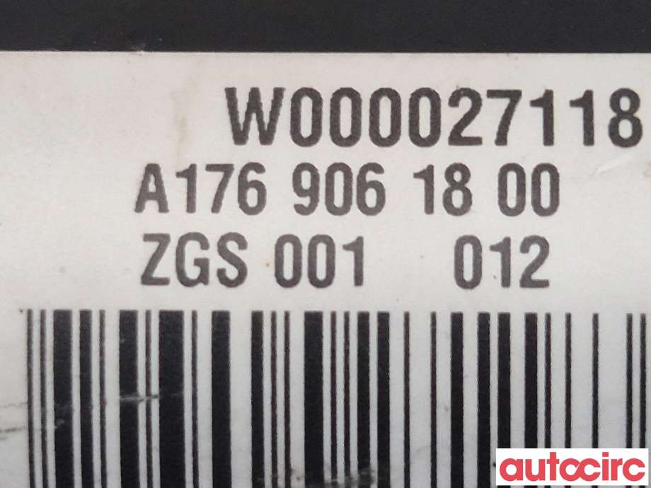 Viskermotor frontrute til Mercedes CLA 2013-2019 (C117) (C117) (MERCEDES|A1768200040|W000027118|A1769061800)