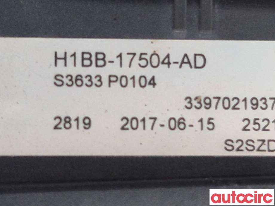 Viskermotor frontrute til Ford Fiesta 2017-->> (Type VII)  (FORD|2554660|1397225010|H1BB-17500-AD)