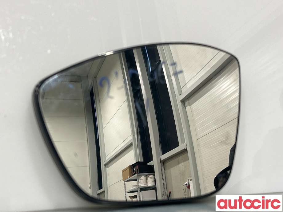 Speilglass venstre til Peugeot 308, 2013-2021 (Type II)  (PEUGEOT|1610707580)