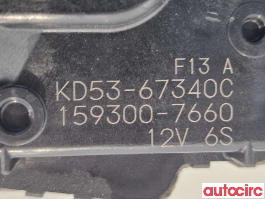 Viskermotor frontrute til Mazda CX-5 2012-2017 (Type I)  (MAZDA|KD53-67-340D|159300-7660|KD53-67340C)