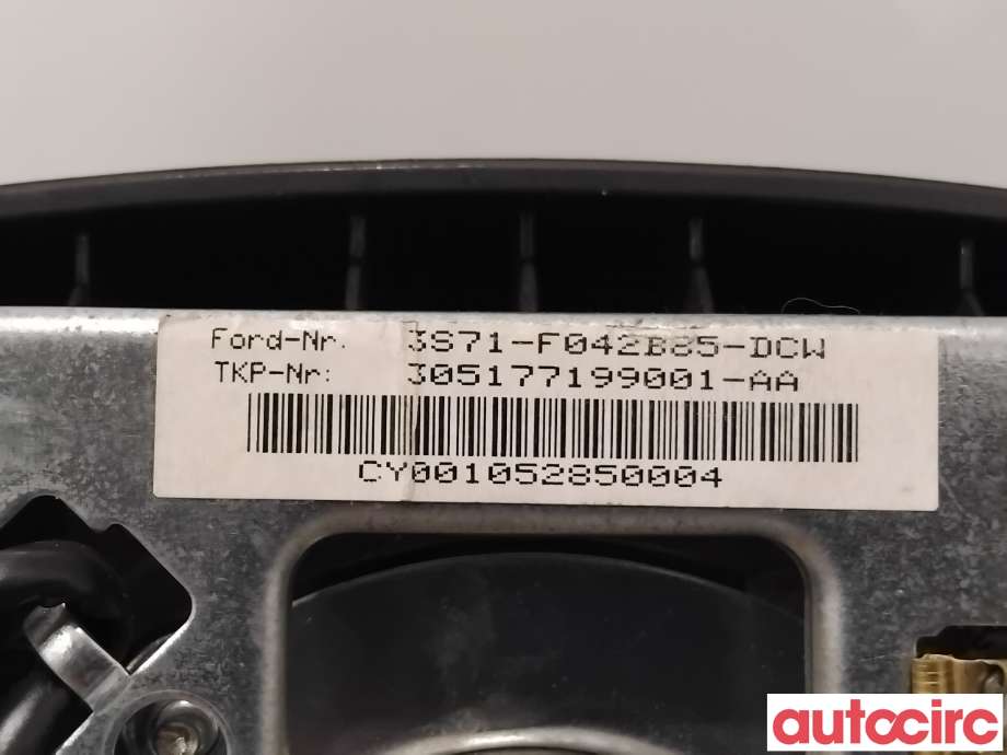 Airbag rattpute til Ford Mondeo 2001-2007 (Type III)  (FORD|1547581|305177199001-AA|3S71-F042B85-DCW)
