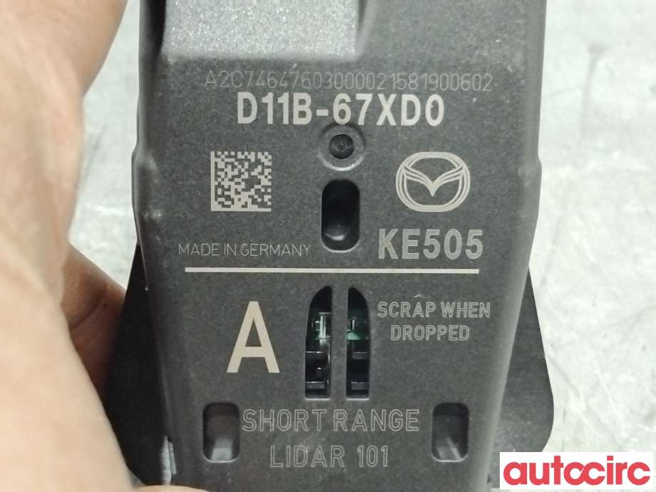 Sensor radar til Mazda CX-5 2012-2017 (Type I)  (MAZDA|D11B-67-XD0B||D11B-67XD0)