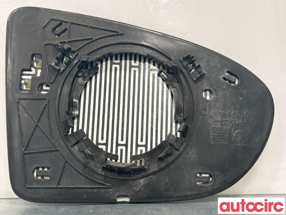 Speilglass venstre til Nissan Qashqai 2007-2010 (Type I, Fase 1)  (NISSAN|96366JD01A)