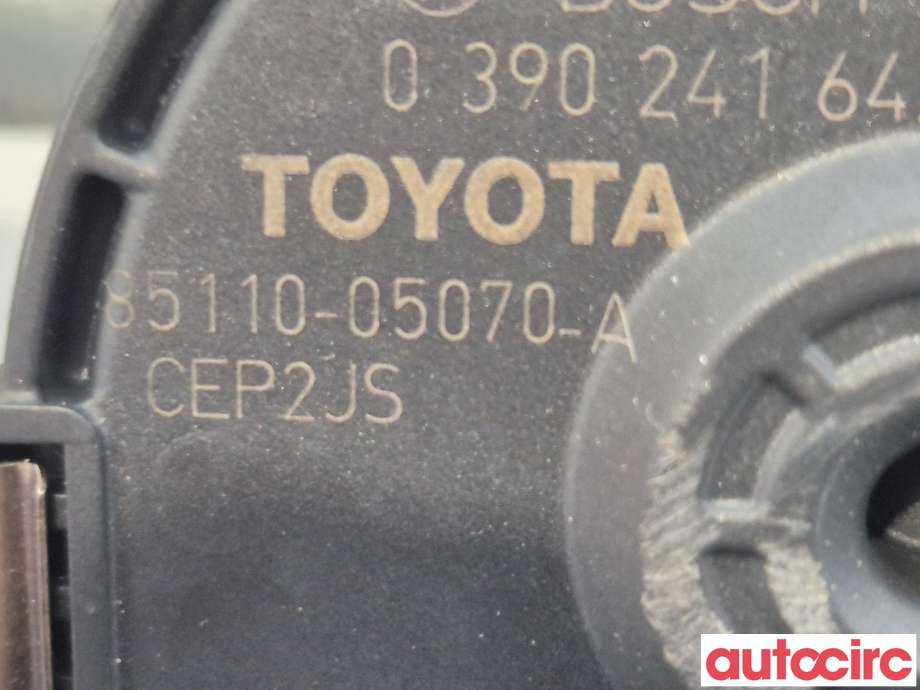 Viskermotor frontrute til Toyota Avensis 2009-2015 (Type III, Fase 1)  (TOYOTA|8501005080|0390241642|85110-05070)