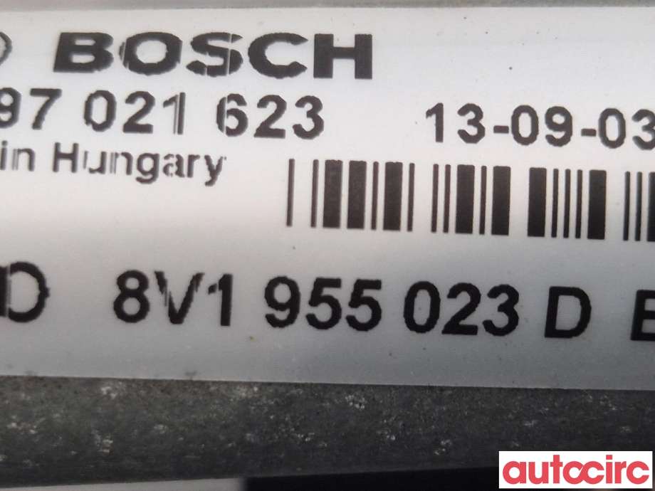 Viskermotor frontrute til Audi A3 2012-2016 (Type III, Fase 1)  (AUDI|8V1955023D|1397220692)