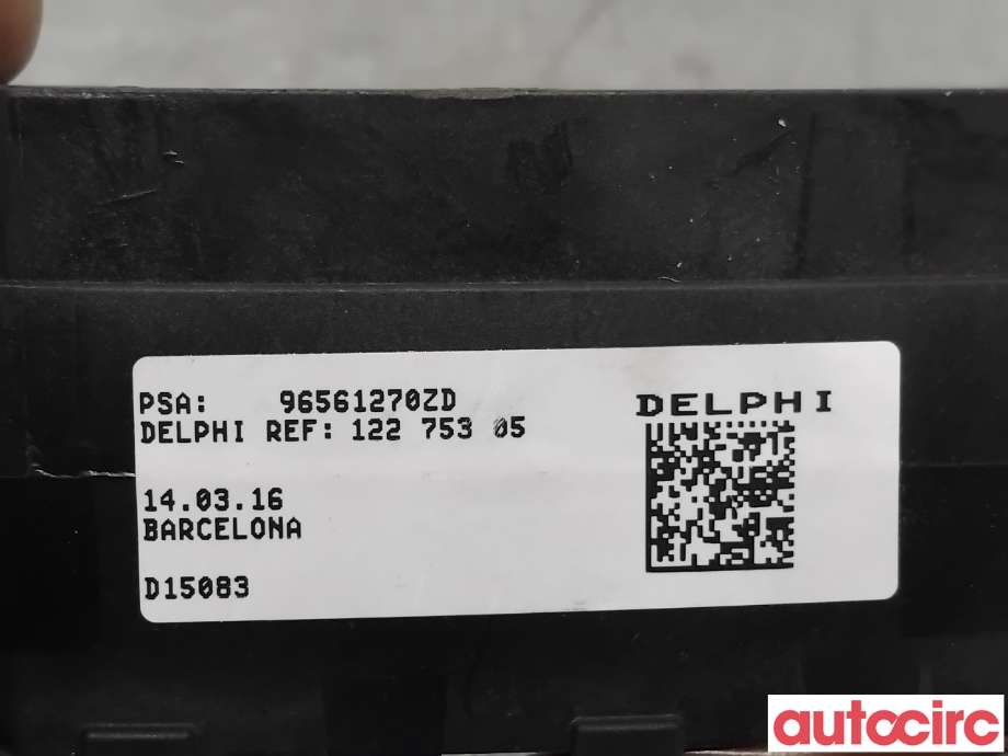 Bryter diverse til Peugeot Partner 2015-2019 (Type II, Fase 2)  (PEUGEOT|96561270ZD|12275305)