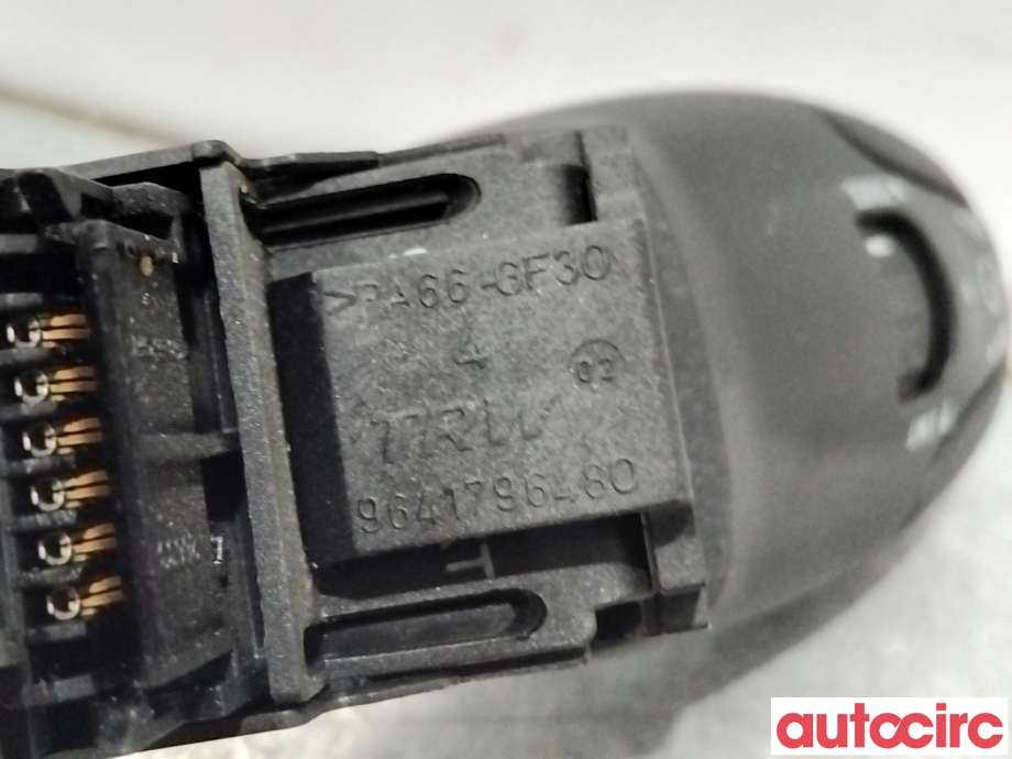 Bryter cruise control til Peugeot Partner 2015-2019 (Type II, Fase 2)  (PEUGEOT|6242Z8||9641796480)