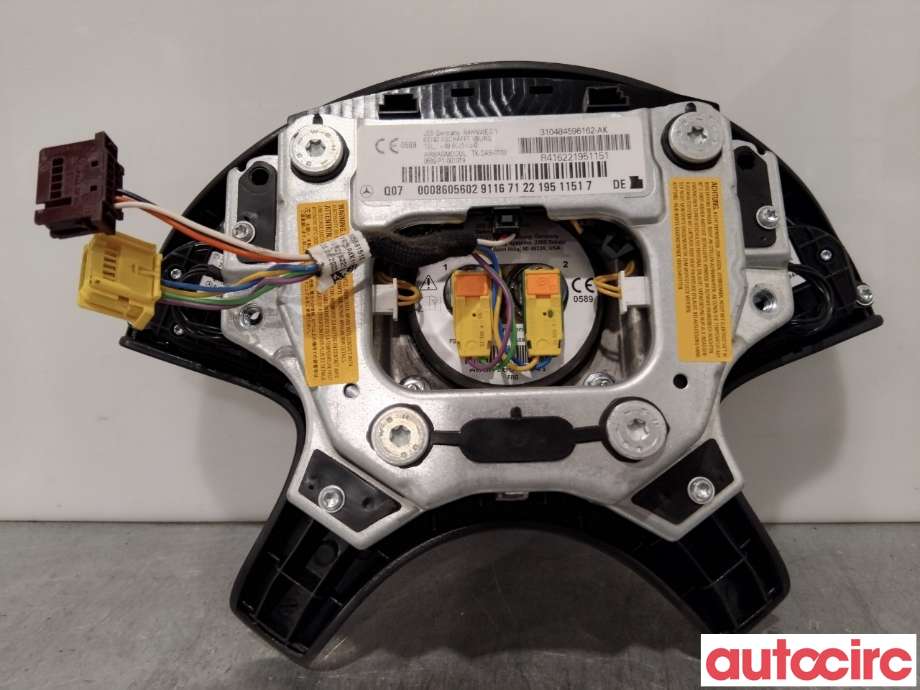 Airbag rattpute til Mercedes C-Klasse 2007-2011 (Fase 1) (W204) (W204) (MERCEDES|A0008605602|TK-DAB-0103|0008605602)