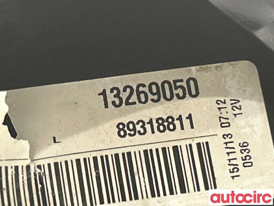 Baklykt venstre til Opel Corsa D 2006-2014  (OPEL|93190950)