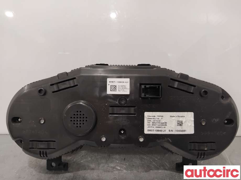 Instrumentpanel til Ford Focus 2011-2014 (Type III, Fase 1)  (FORD|5580297|10404551|BM5T-10849-LV)