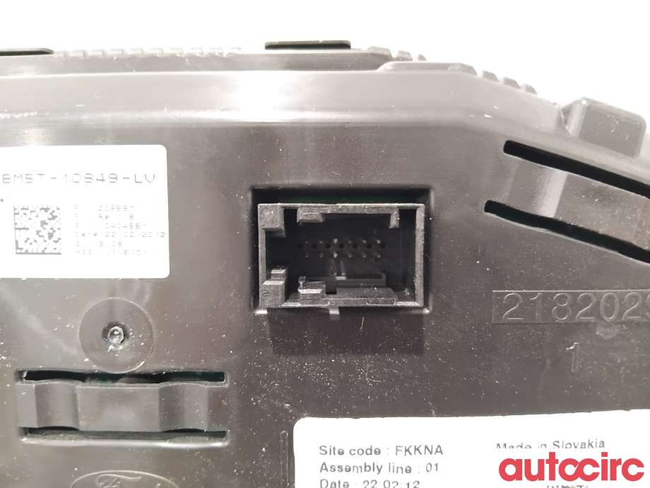 Instrumentpanel til Ford Focus 2011-2014 (Type III, Fase 1)  (FORD|5580297|10404551|BM5T-10849-LV)