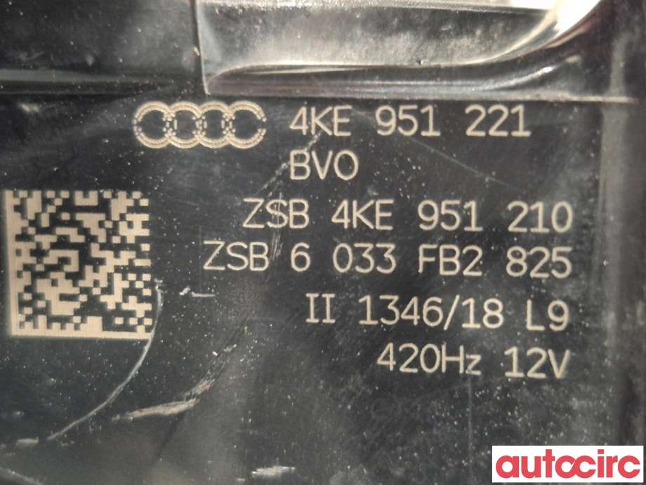 Horn/signalhorn til Audi e-tron 2018-->> (AUDI|4KE951221|)