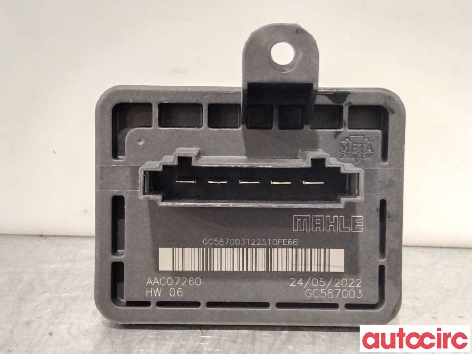 Varmeapparat motstand til Peugeot 208 2019-->> (Type II)  (PEUGEOT|9833380880||1681055380)