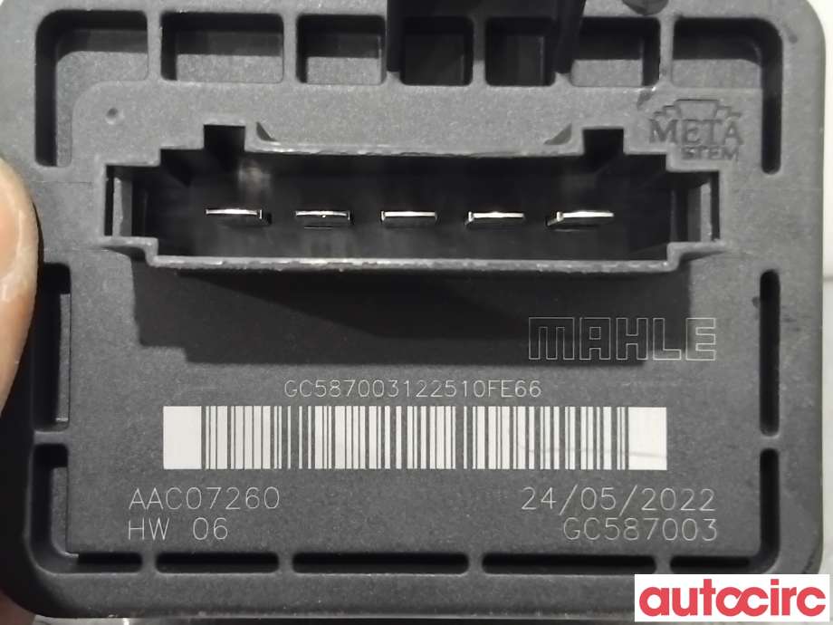 Varmeapparat motstand til Peugeot 208 2019-->> (Type II)  (PEUGEOT|9833380880||1681055380)