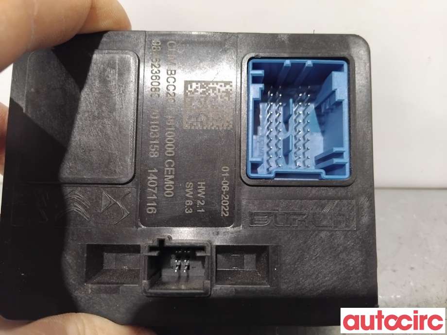 Styreenhet klima/aircondition til Peugeot 208 2019-->> (Type II)  (PEUGEOT|1675581280||9836236080)