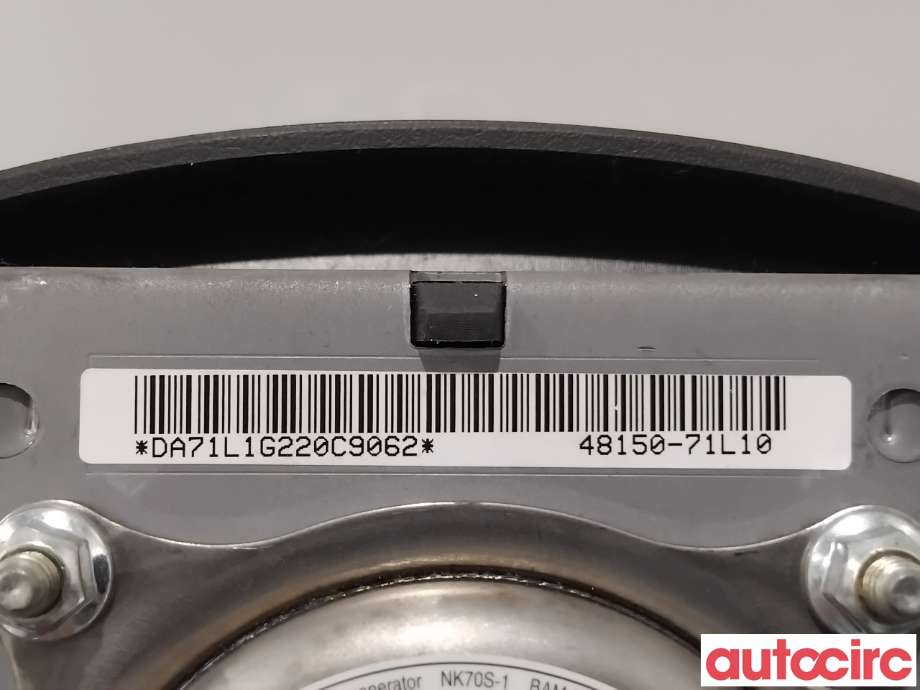 Airbag rattpute til Suzuki Swift 2011-2017  (SUZUKI|48150-71L11-C48||48150-71L10)