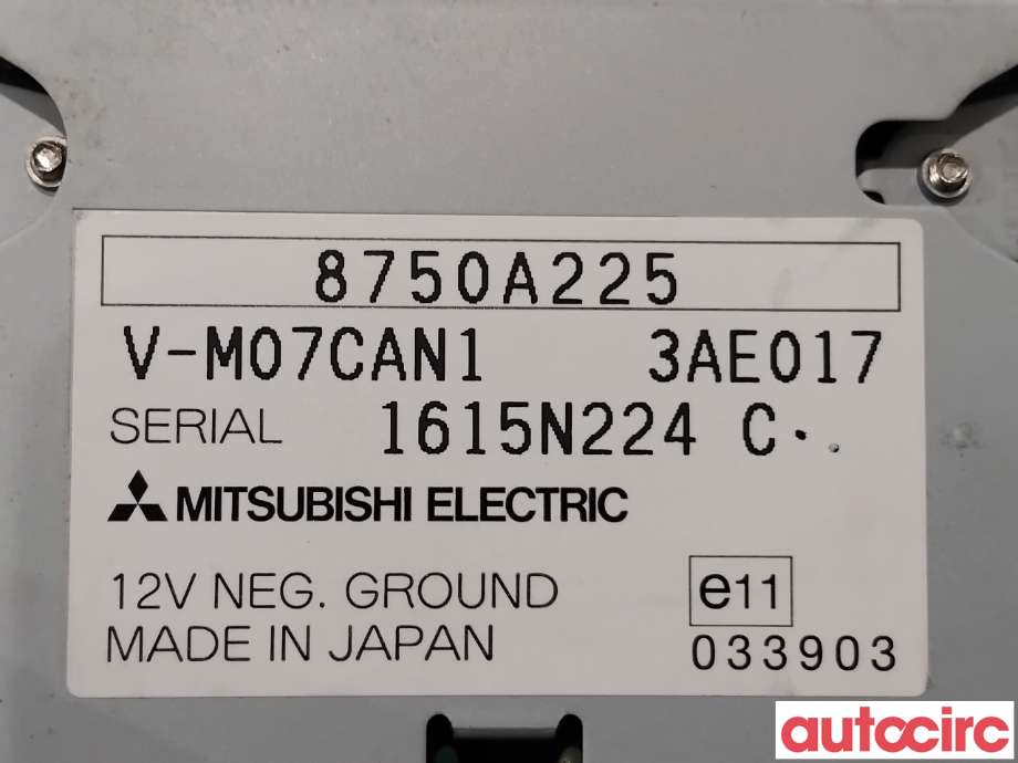 Styreenhet diverse til Mitsubishi ASX 2010-2019  (MITSUBISHI|8750A225|)