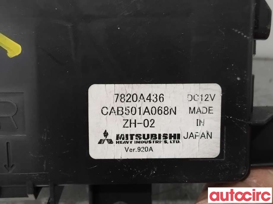 Styreenhet klima/aircondition til Mitsubishi ASX 2010-2019  (MITSUBISHI|7820A436|CAB501A068N)
