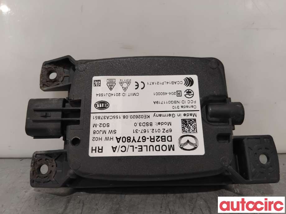 Sensor radar til Mazda CX-3 2015-2022  (MAZDA|DB2R-67-Y80C|6PZ012167-31|DB2R-67Y80A)
