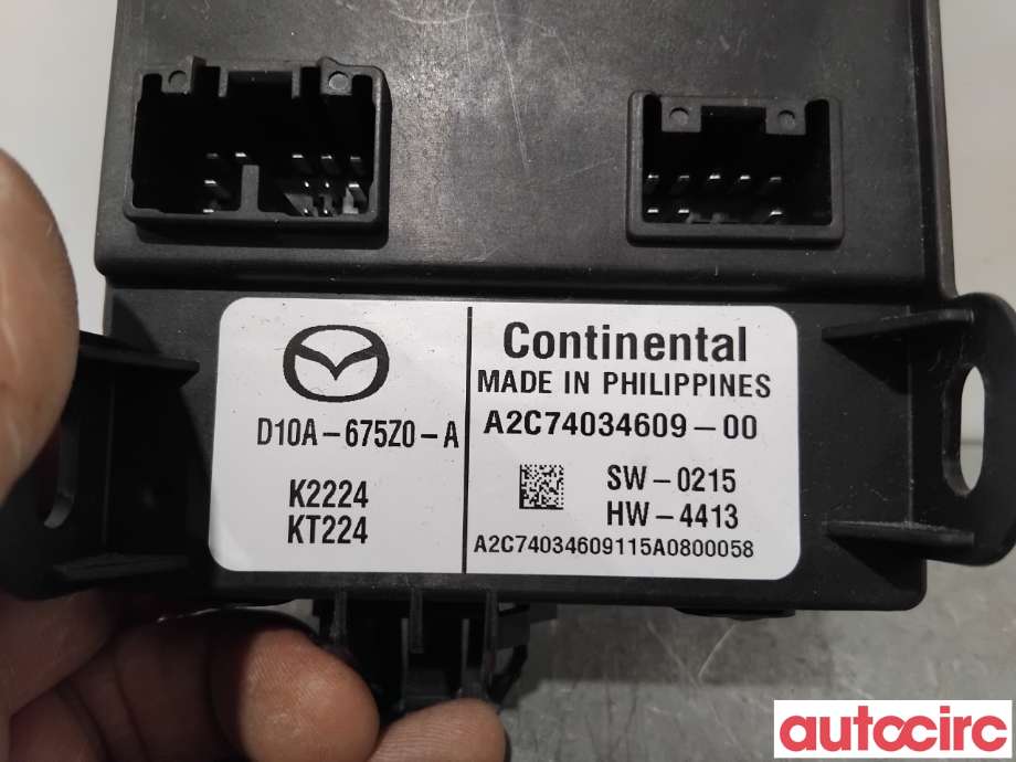 Styreenhet diverse til Mazda CX-3 2015-2022  (MAZDA|D10A-67-5Z0C|A2C71034609-00|D10A-675Z0-A)