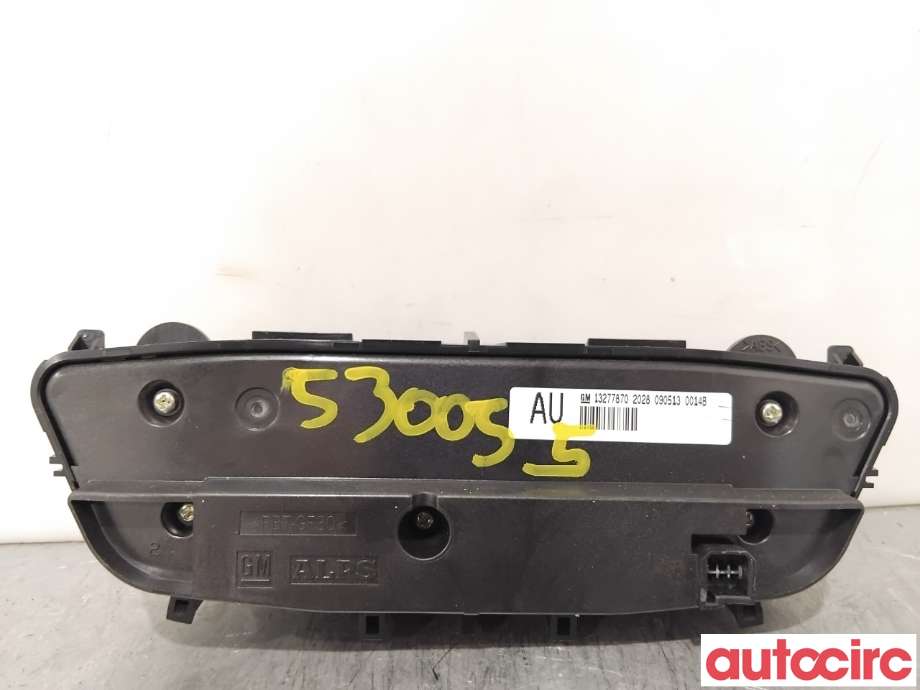 Varmeapparat betjening til Opel Insignia A 2009-2014  (OPEL|13277870|)