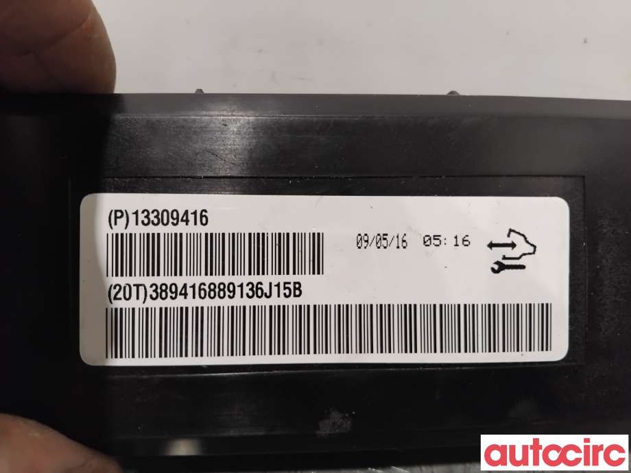Styreenhet klima/aircondition til Opel Insignia A 2009-2014  (OPEL|13309416||13586425)