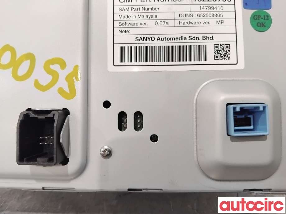 Instrument kjørecomputer til Opel Insignia A 2009-2014 (OPEL|23420472|652508805|84117467)