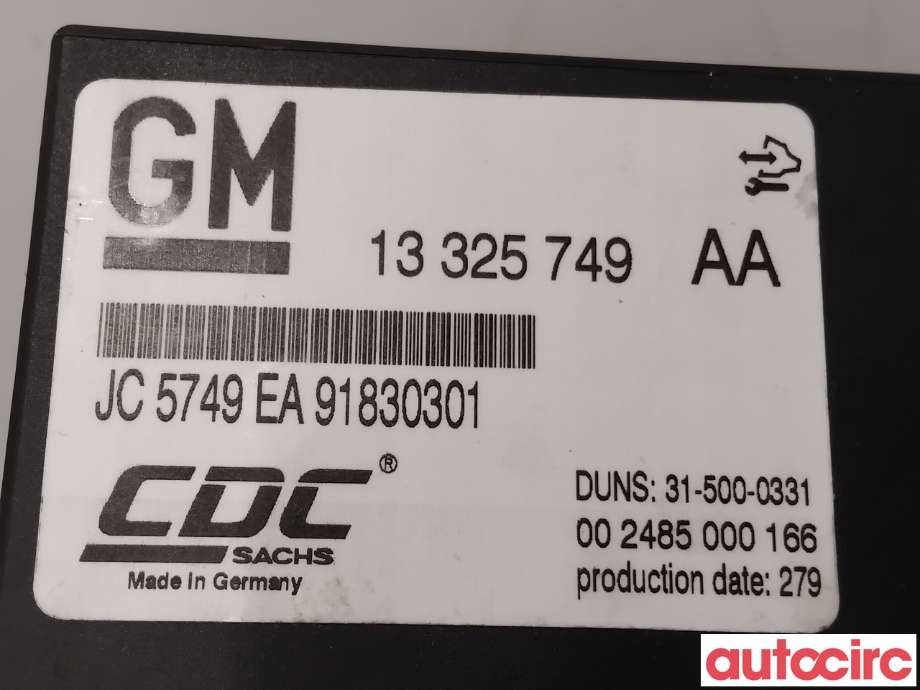 Styreenhet diverse til Opel Insignia A 2009-2014 (OPEL|30923493|31-500-0331|13325749)