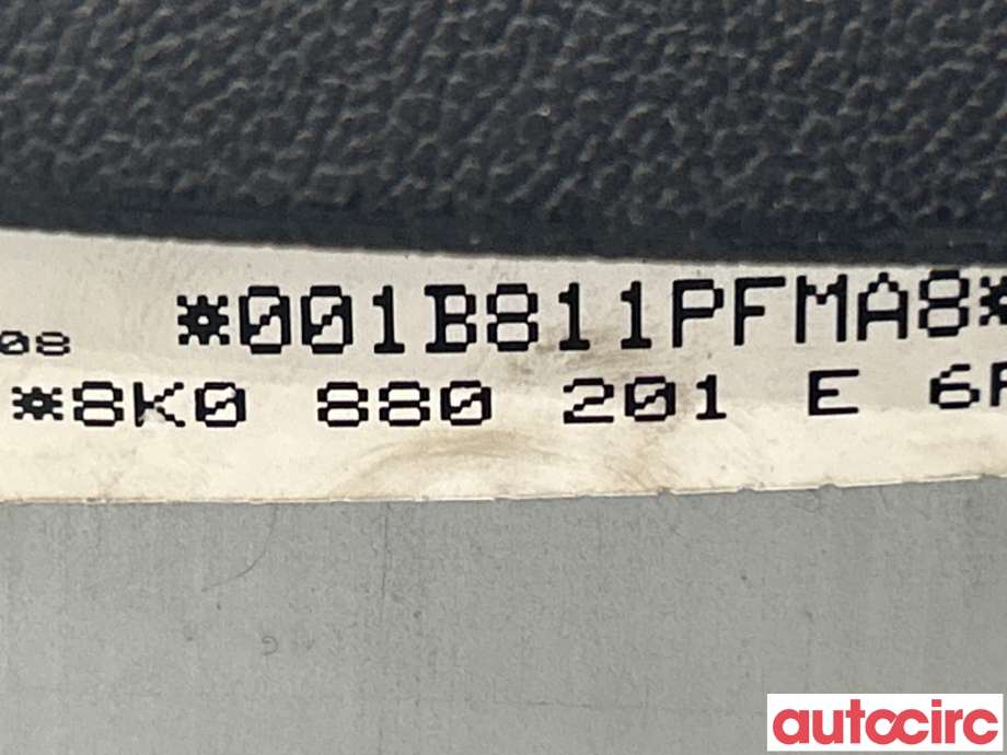 Airbag rattpute til Audi A4 2007-2014 (Type IV) (B8) (B8) (AUDI|8K0880201)