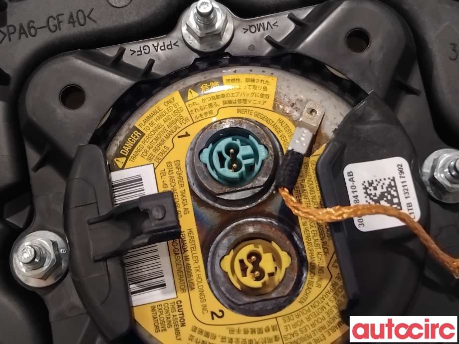 Airbag rattpute til Mercedes CLA 2013-2019 (C117) (C117) (MERCEDES|A0008605503|308190395162-AB|)