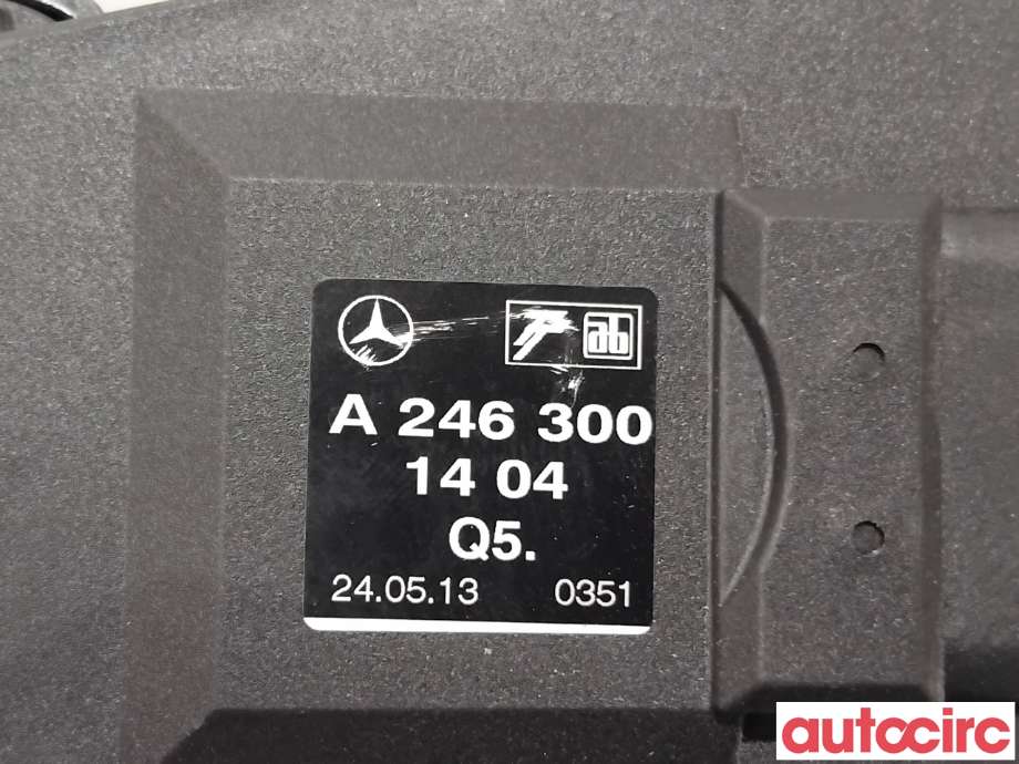 Pedal gass til Mercedes CLA 2013-2019 (C117) (C117) (MERCEDES|A2463001404|)