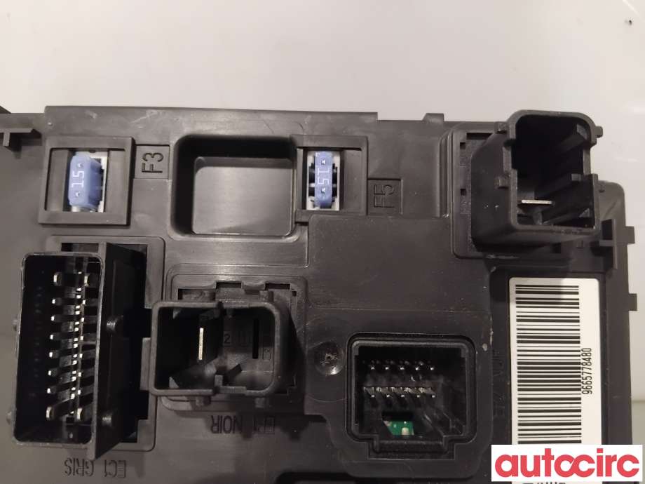 Sikringsboks til Peugeot Expert 2007-2016 (Type II)  (PEUGEOT|NO NR|S180085003E|9665778480)