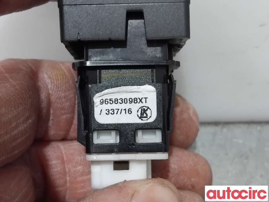 Bryter diverse til Peugeot Partner 2015-2019 (Type II, Fase 2) (PEUGEOT|6490E6||96583098XT)