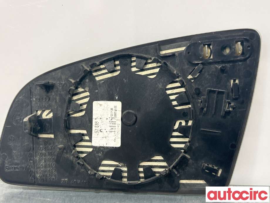Speilglass høyre til Audi A4 2004-2008 (Type III) (B7) (B7) (AUDI|8E0857536D)