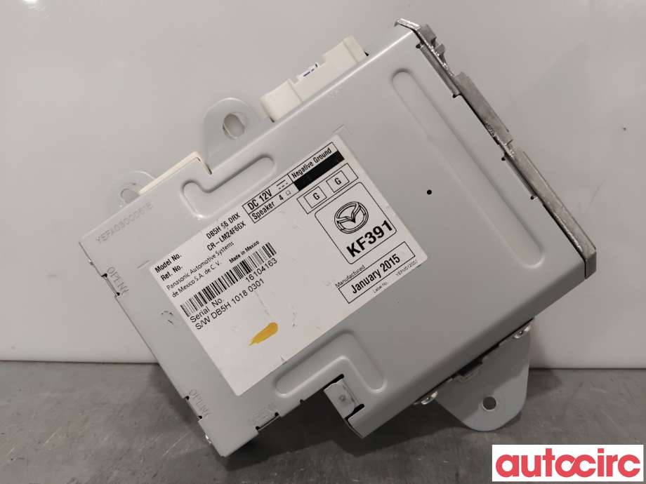 Bilstereo diverse til Mazda 2, 2015-2019 (Type III, Fase 1) (MAZDA|DB5H-66-DRX)