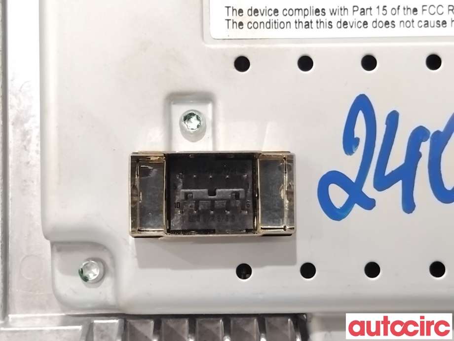 Multimedia display (MCU - Media Controller Unit) til Audi Q5 2008-2012 (Type I, Fase 1)  (AUDI|8T0057603G|CV-CA11H0AE|8T0919603G)