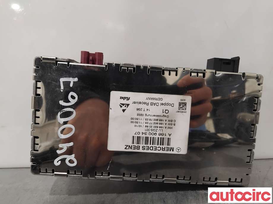 Bilstereo diverse til Mercedes A-Klasse 2012-2018 (W176) (W176) (MERCEDES|A1669003407|A1668202089|A1669007616)