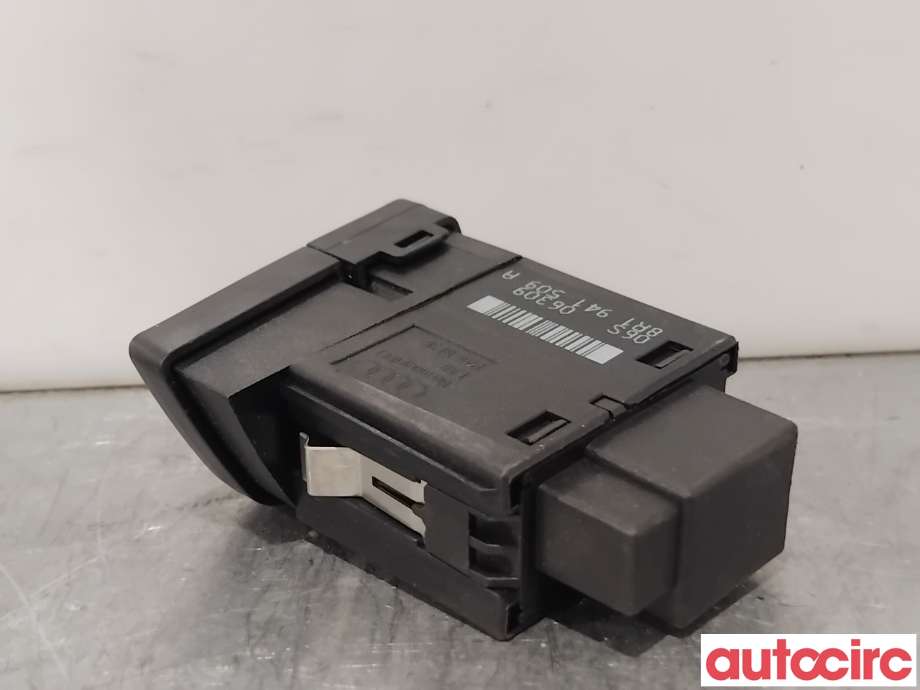 Bryter nødblink til Audi Q5 2008-2012 (Type I, Fase 1)  (AUDI|8R1941509A||8R1941509C)