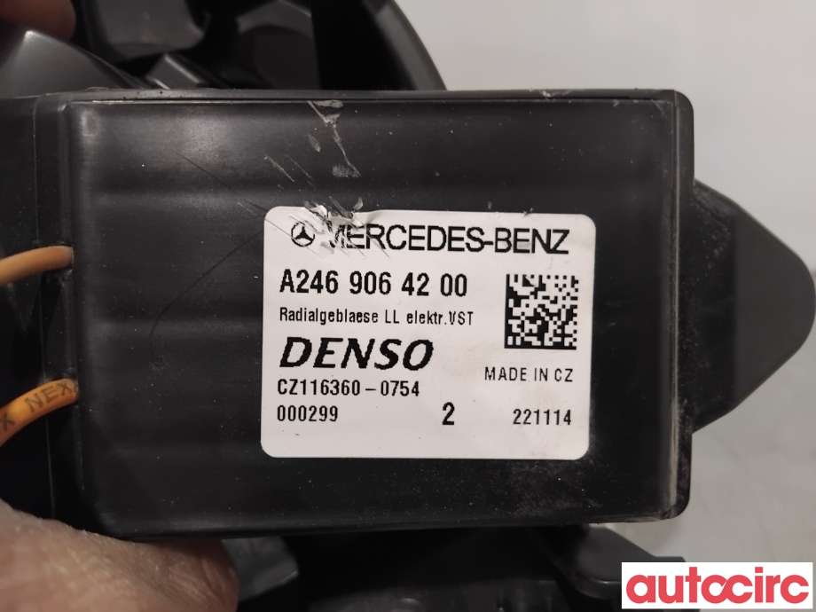 Varmeapparat motor til Mercedes A-Klasse 2012-2018 (W176) (W176) (MERCEDES|A2469064200|CZ116360-0754|A2469061601)