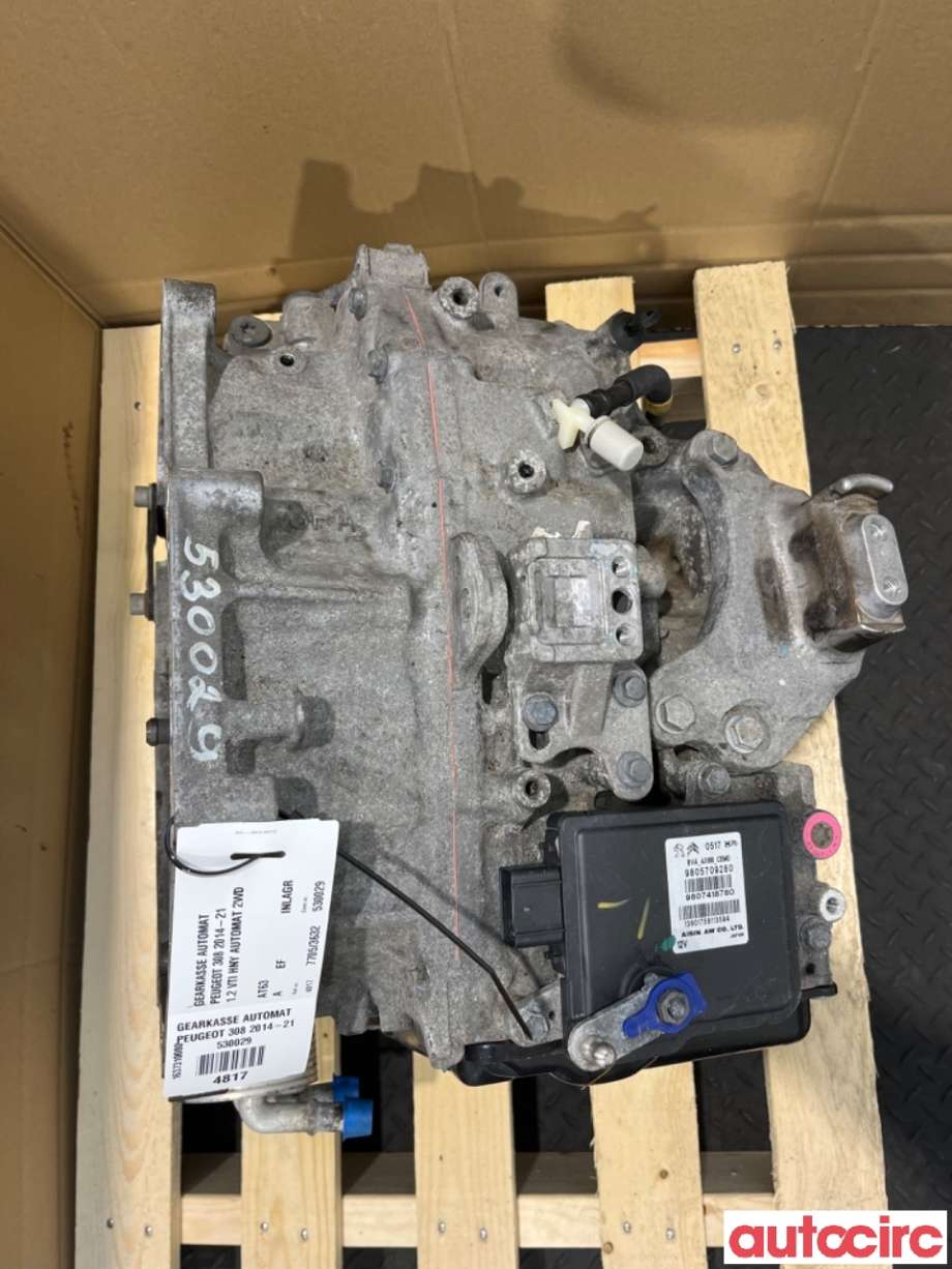 Girkasse automat til Peugeot 308 2013-2021 (Type II)  (PEUGEOT|1637310080|AT63|)